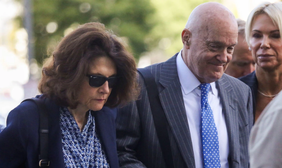 Charlie Kirk's parents Robert W. Kirk and Kathryn Kirk arrive at the Fourth Judicial District Courthouse to attend a preliminary hearing for Tyler Robinson, the man accused of killing conservative activist Charlie Kirk, in Provo, Utah, US, July 6, 2026. (Reuters)