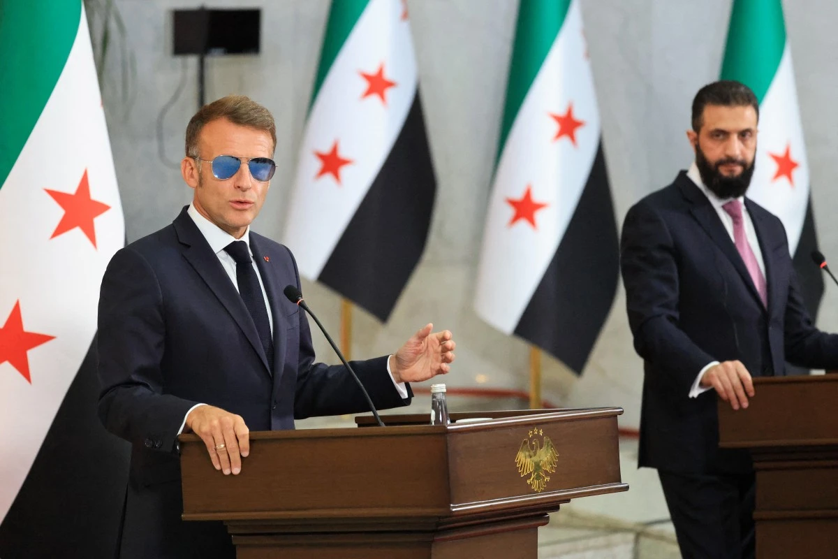 Macron’s Damascus visit signals French bid for influence in new Syria, analysts say