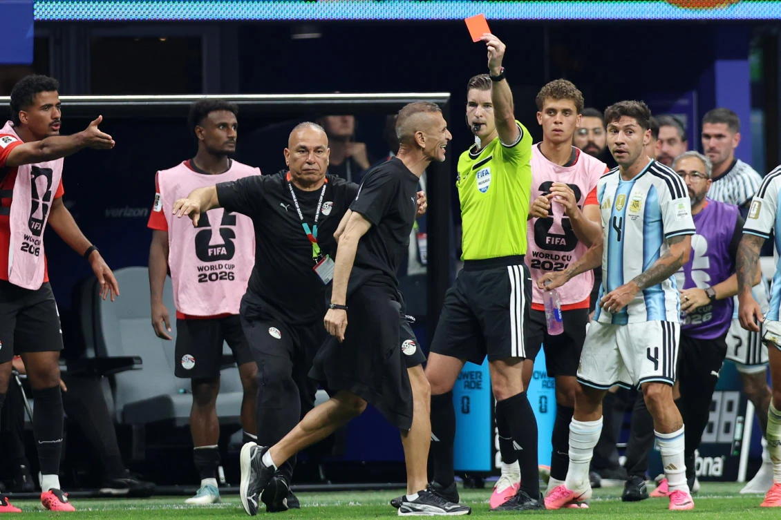 Egypt file complaint against referee after controversial World Cup exit
