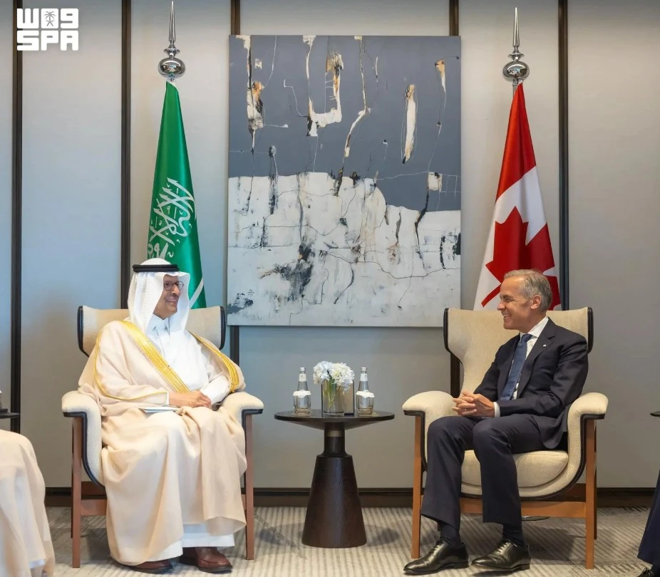 Saudi energy, industry ministers meet Canadian PM Carney to boost investment ties
