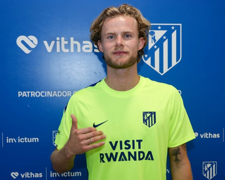 Atletico sign midfielder Hjulmand from Sporting