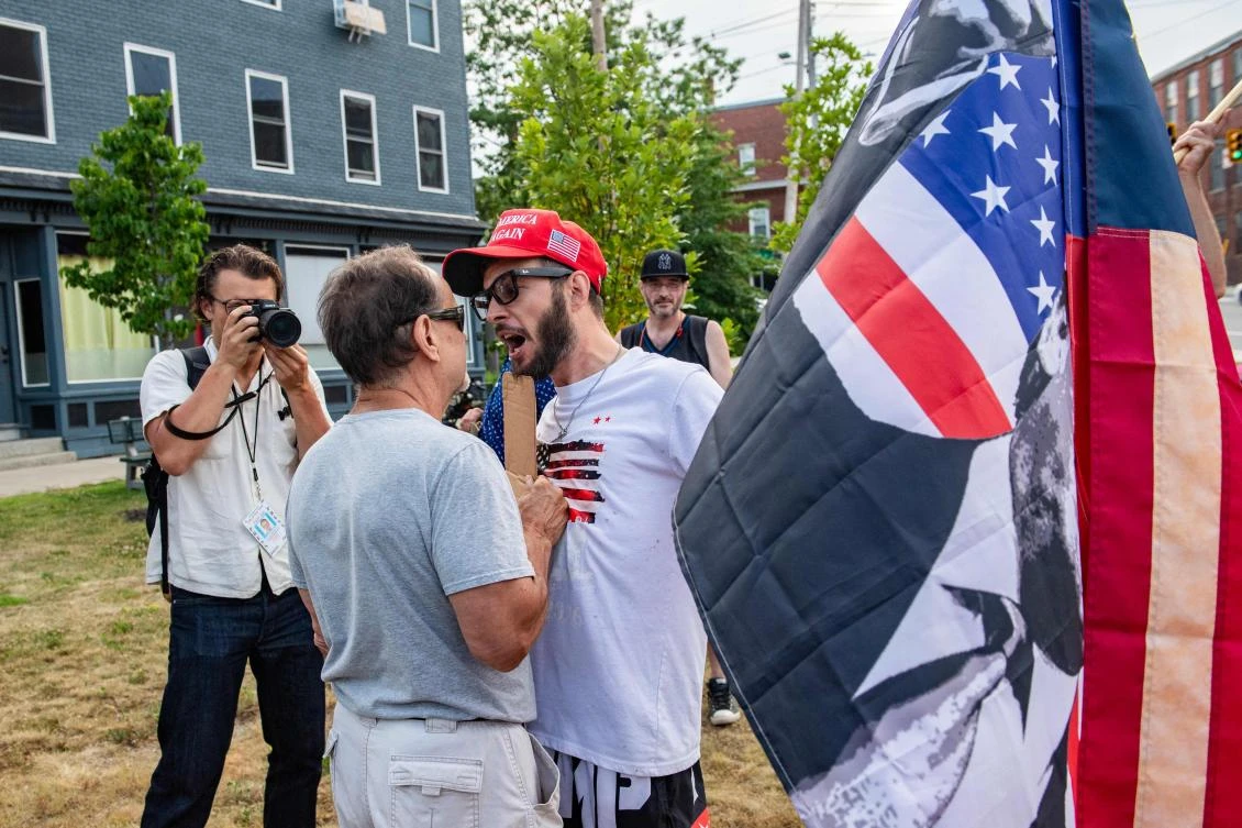 Hundreds protest in Maine over the fatal shooting of a Colombian man by ICE