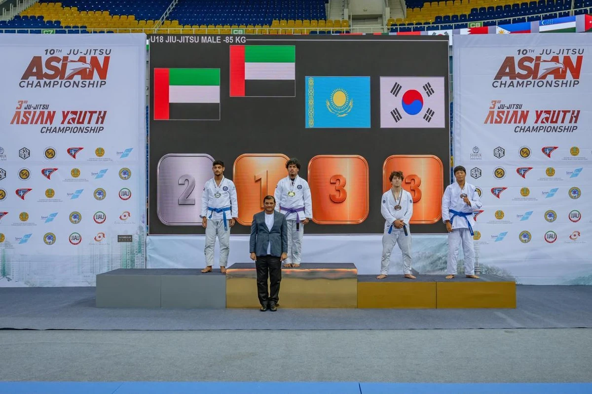 UAE win 12 more medals at Jiu-Jitsu Asian Youth Championship
