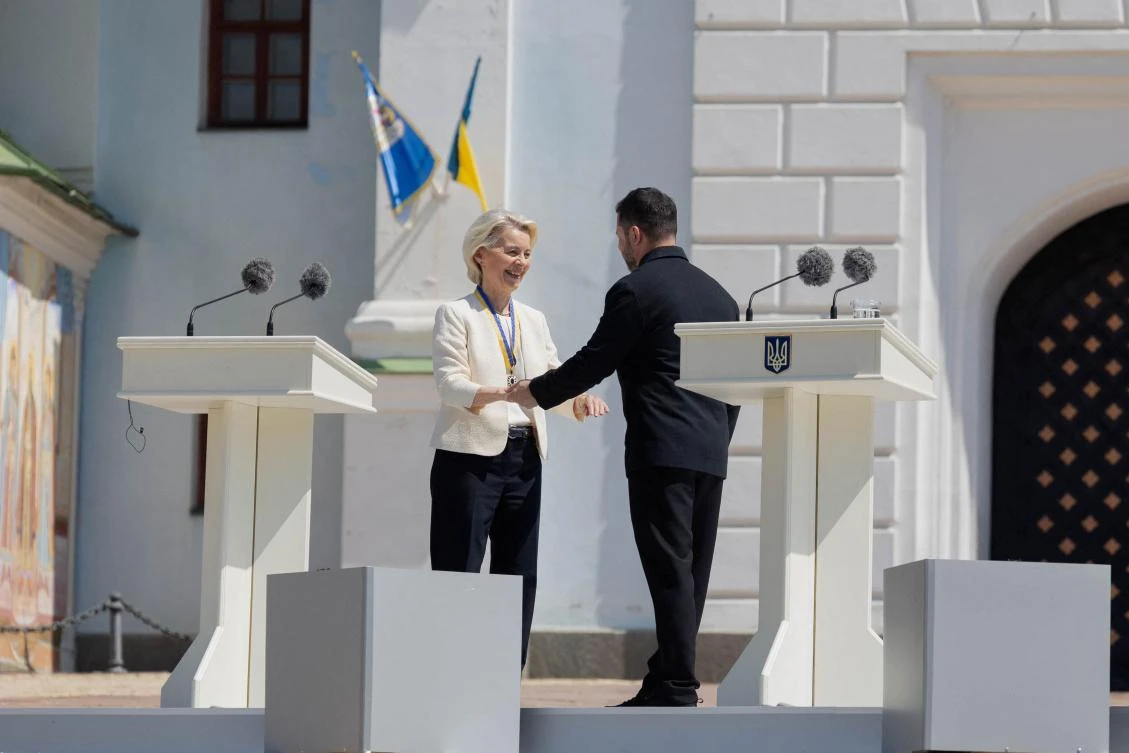 EU chief announces ‘drone deal’ with Ukraine