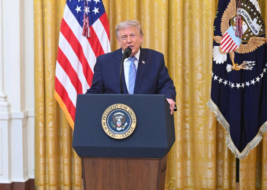 Trump attacks past election results in primetime address