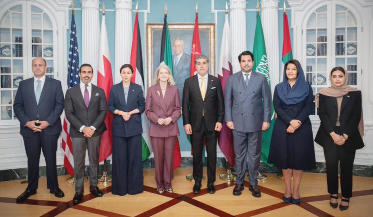 Saudi envoy joins GCC, Jordanian ambassadors in a meeting with US Undersecretary of State