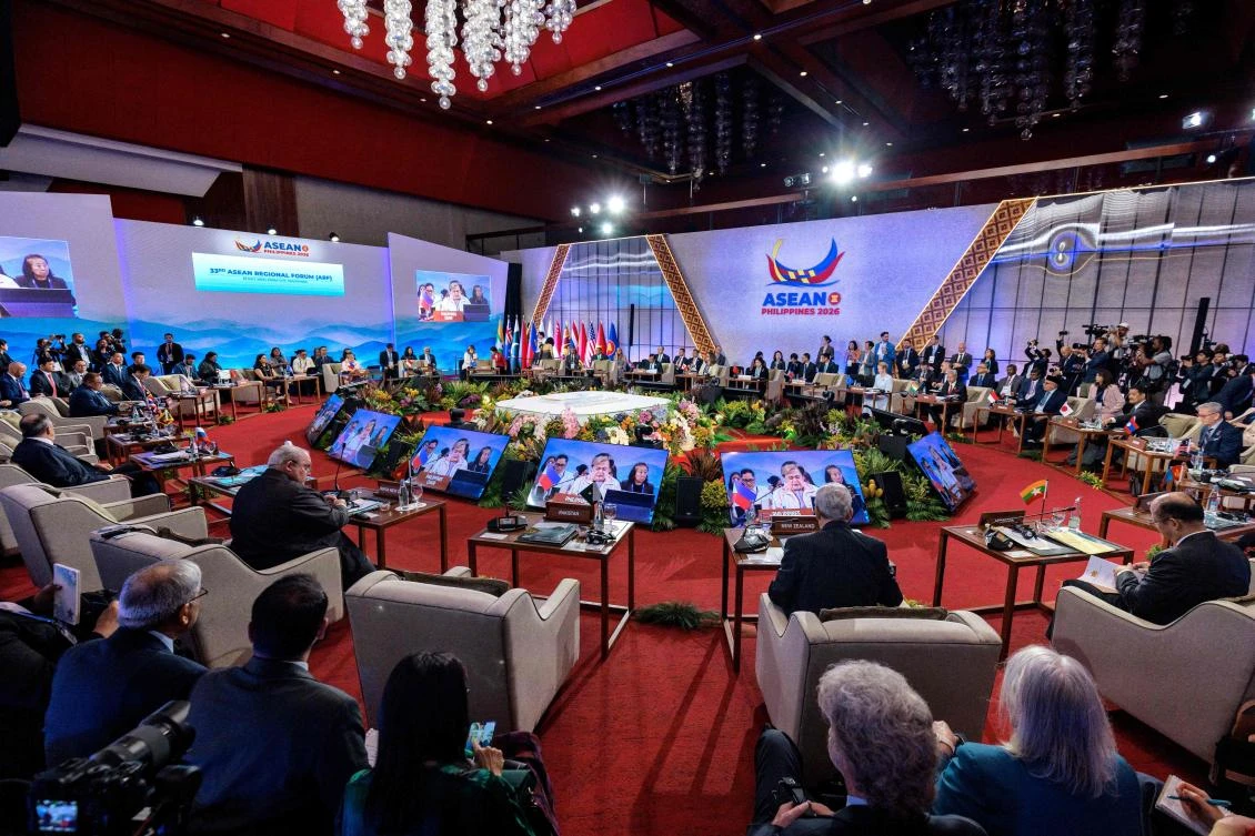 Top diplomats gather for security forum in Southeast Asia