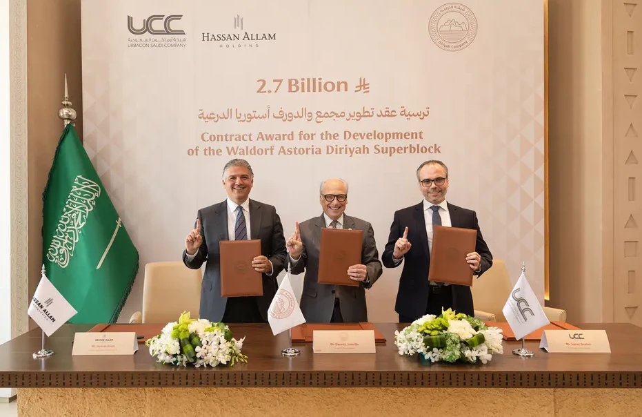 Hassan Allam Holding signs $720m Waldorf Astoria super block project deal in Diriyah
