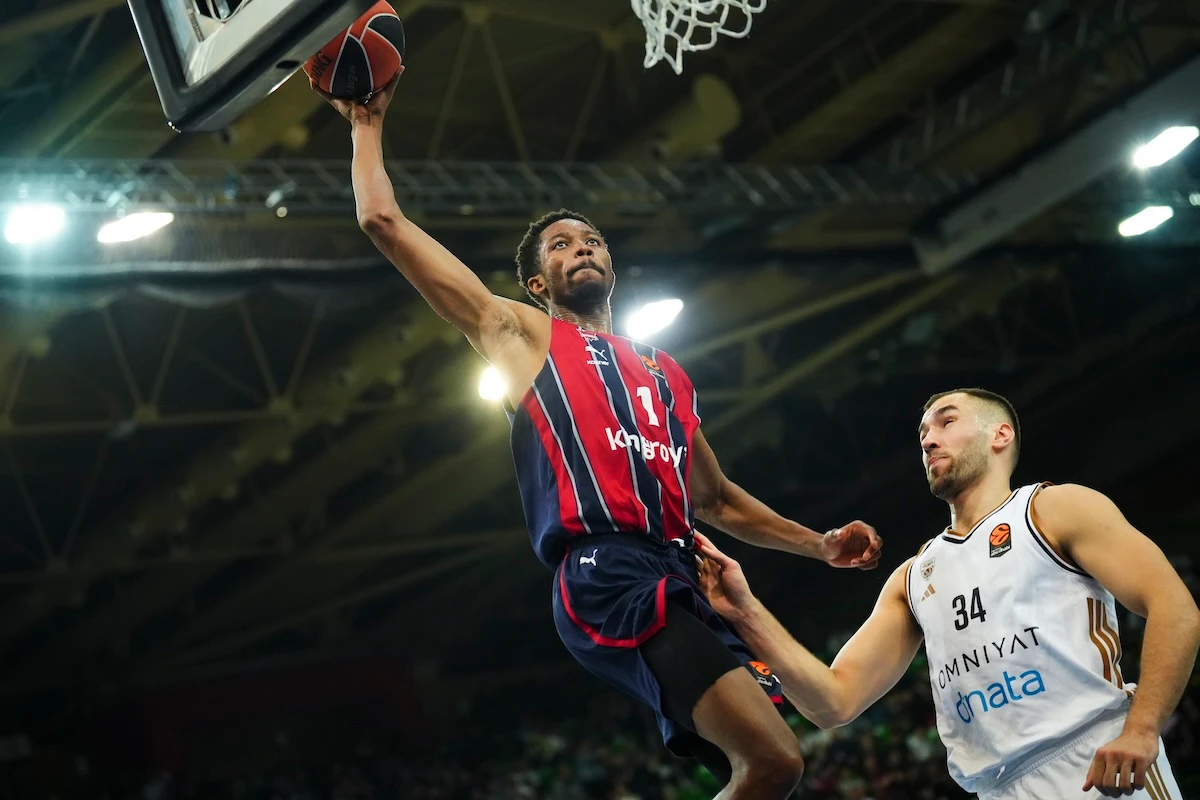 Dubai Basketballhas signed Mamadi Diakite from Baskonia ahead of the 2026-27 roster. (Euroleague Basketball/Getty)