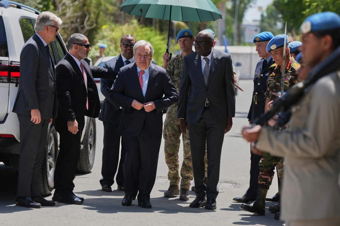Cyprus’ ethnic split must be resolved to stabilize a tumultuous region, UN chief says
