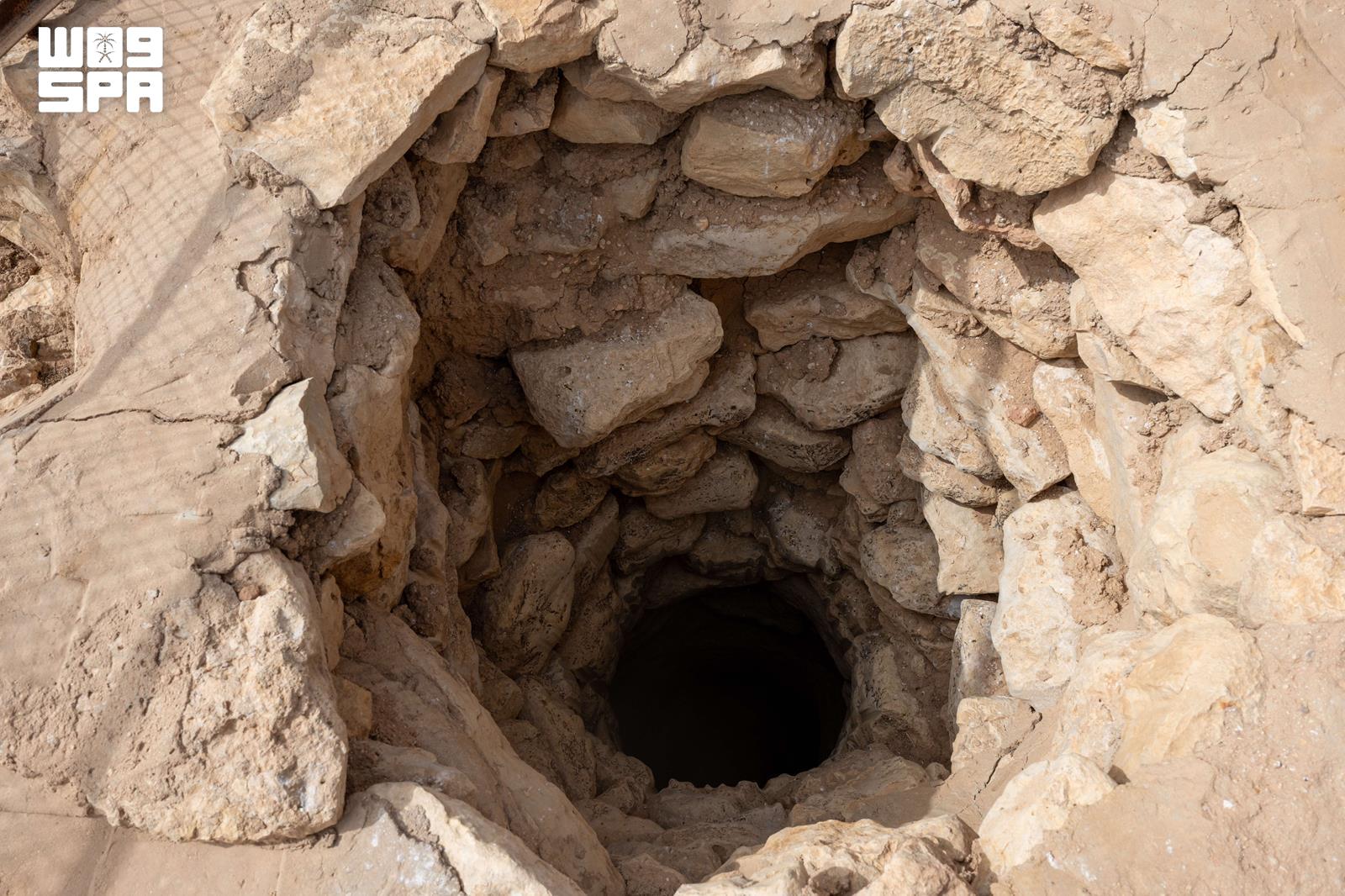 The area is home to numerous hand-dug wells, many excavated hundreds — and in some cases, thousands — of years ago. (SPA)