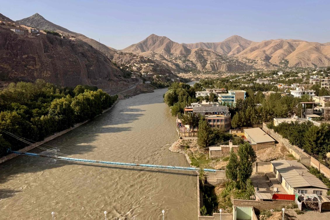 Temperatures in the border areas between Afghanistan and Iran can soar in the summer. (File/AFP)