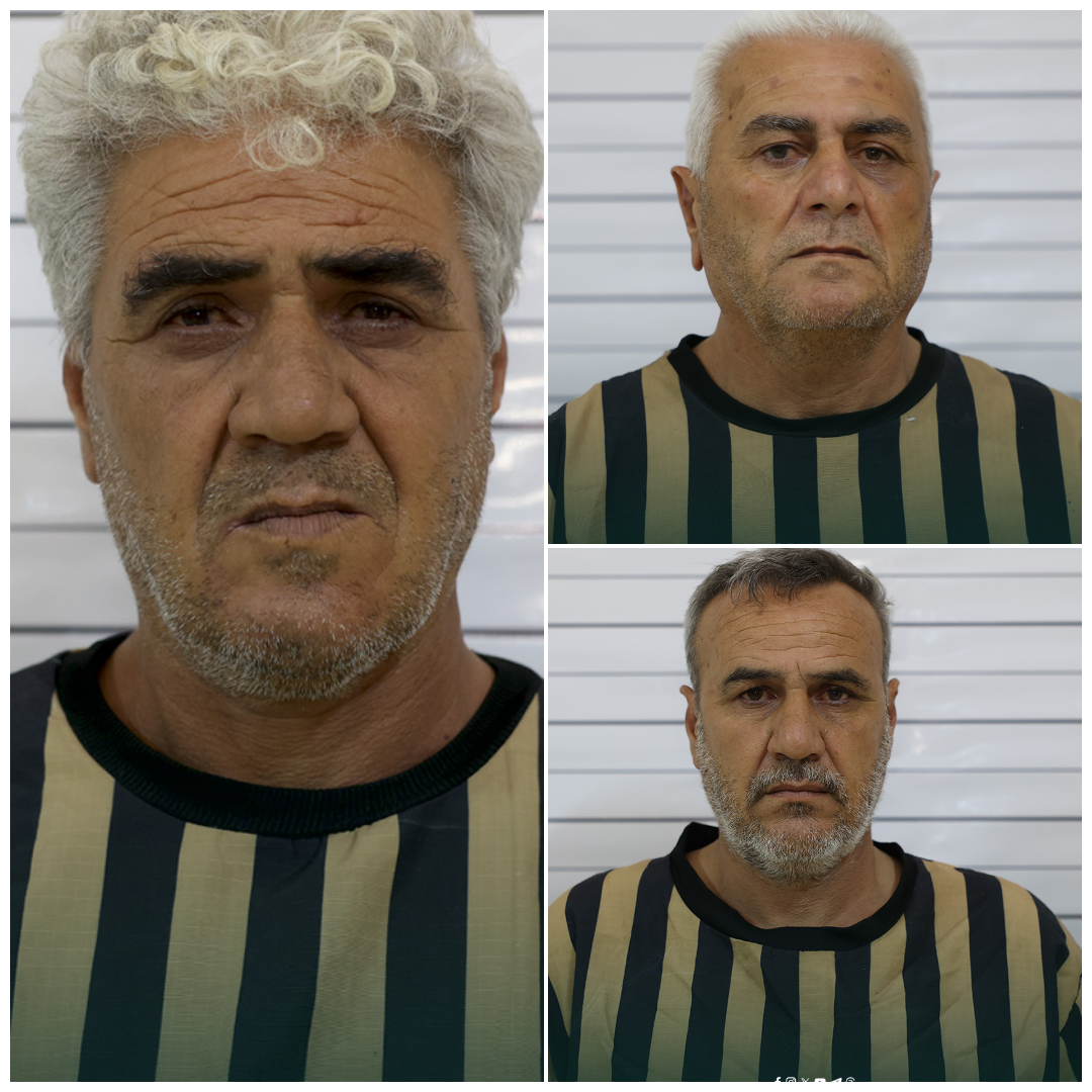 The Interior Ministry identified the suspects as Akram, Farzat, and Ghiyath Shamma. (X: @ISFMOISY)