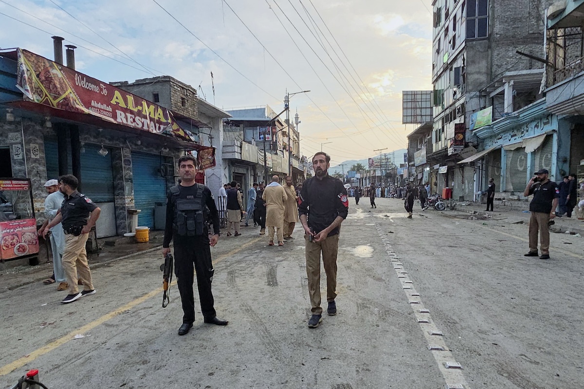 Suspected suicide blast near Pakistan peace rally kills 14 in Swat