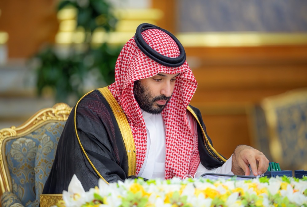 Crown Prince Mohammed bin Salman chaired the meeting in Jeddah. (SPA)