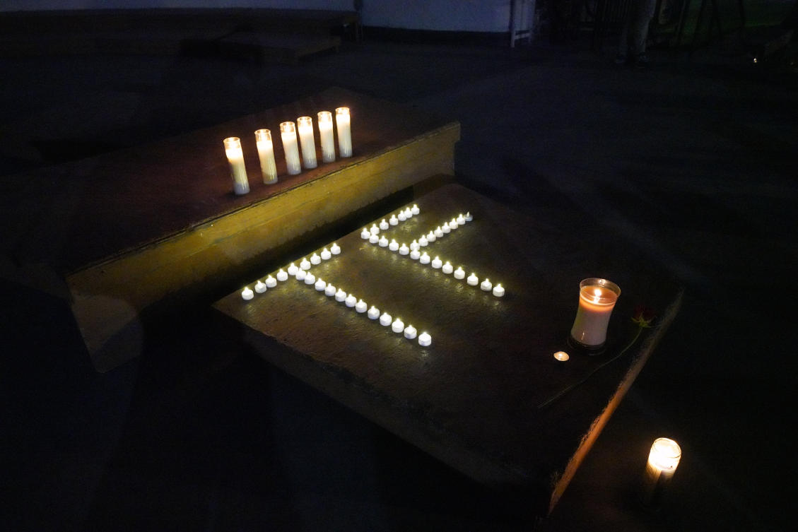 Police say Ashley Garibay, Dale Schultz and Christopher Claunch were killed in the shooting. (AP)