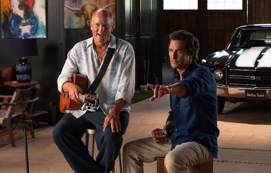 Woody Harrelson and Matthew McConaughey in ‘Brothers.’ (Supplied)