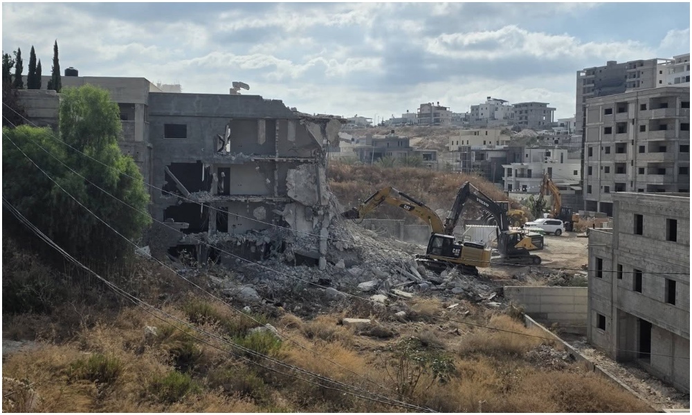 Arab towns in Israel have faced restrictions on the expansion of their municipal boundaries, forcing many residents to build homes to accommodate growing populations. (Screengrab)