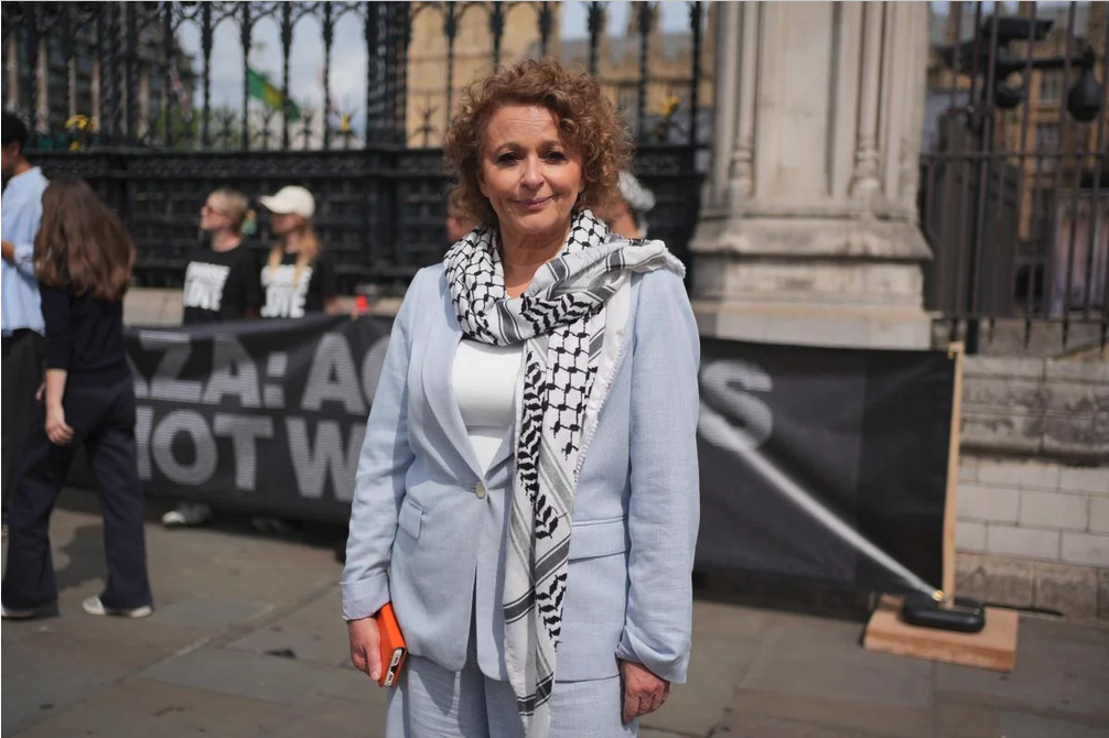 TV Presenter Nadia Sawalha said she began speaking publicly in support of Palestinians in December 2023, following the outbreak of the Gaza war. (Instagram: nadiasawalha)