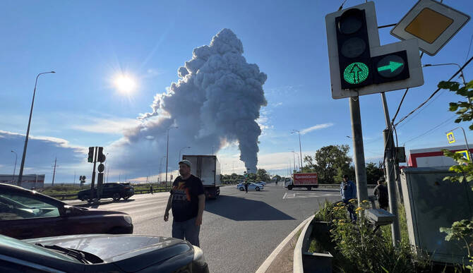 Russian online retailer Wildberries said on Friday it was seeking partners to open new storage hubs, after three weeks of relentless Ukrainian drone strikes on its warehouses. (Reuters/File)