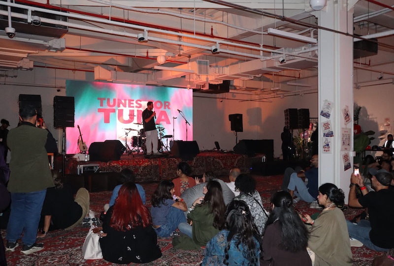Visitors gathered at Hayy Jameel over the weekend to celebrate International Cat Day through a blend of independent cinema, live entertainment and community activities, while raising awareness and funds for rescued animals. (Supplied)