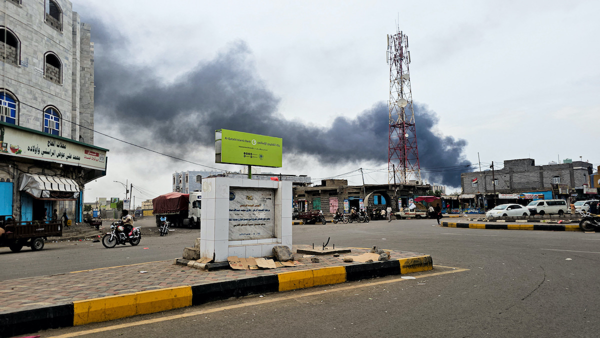 7 killed in Houthi drone, missile attacks on Yemen’s Red Sea port of Mocha