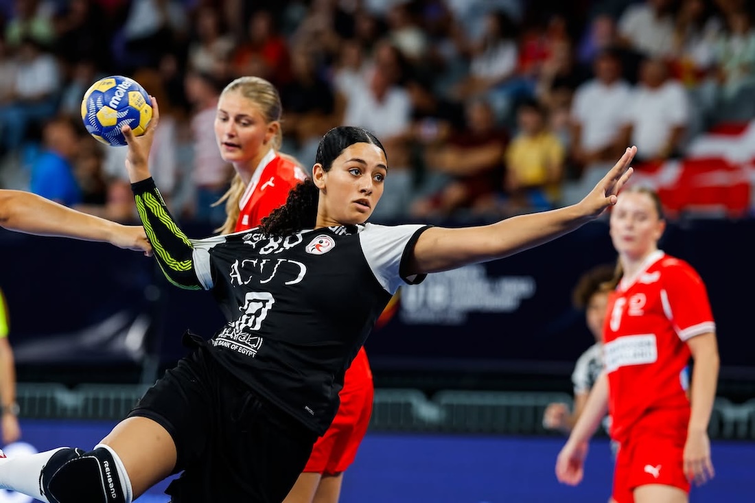 Egypt lost 23-19 to Denmark on Sunday in the third-place match at the Women’s U-18 Handball World Championship, held in Romania. (IHF)