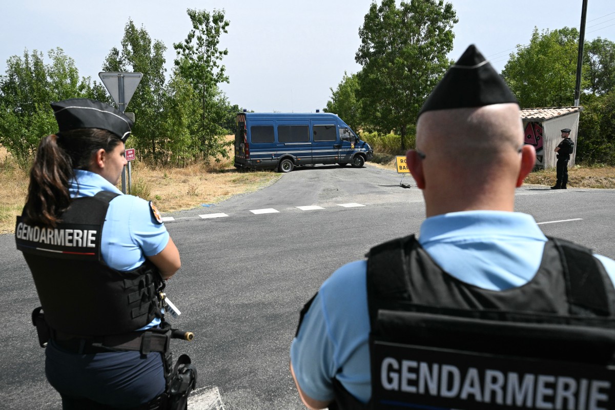 Police reportedly caught the thieves after a chase through the roads around the Gulf of Saint-Tropez. (AFP file photo)