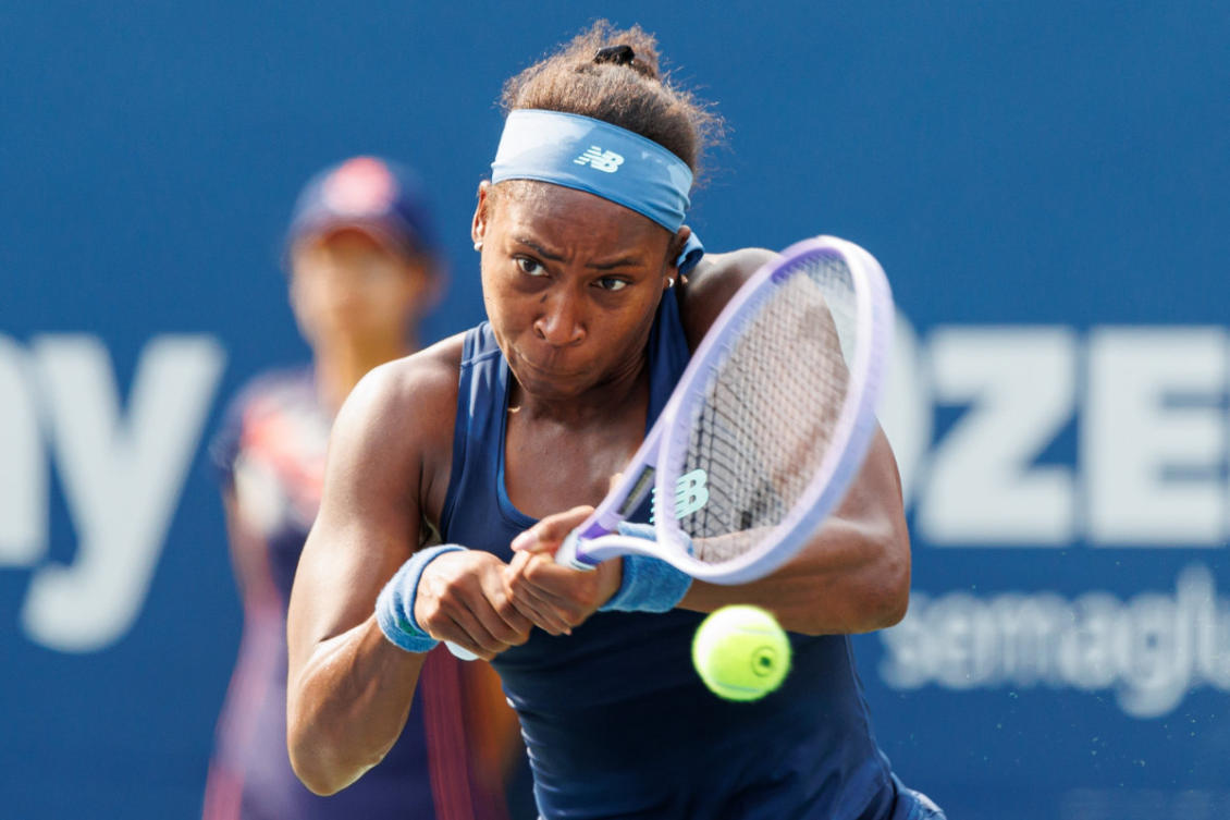 Rybakina survives scare as Gauff, Osaka race into Toronto quarters