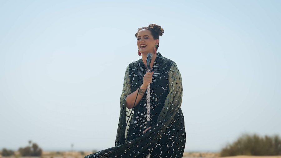Mina Liccione is a key figure in the UAE comedy scene. (Supplied)