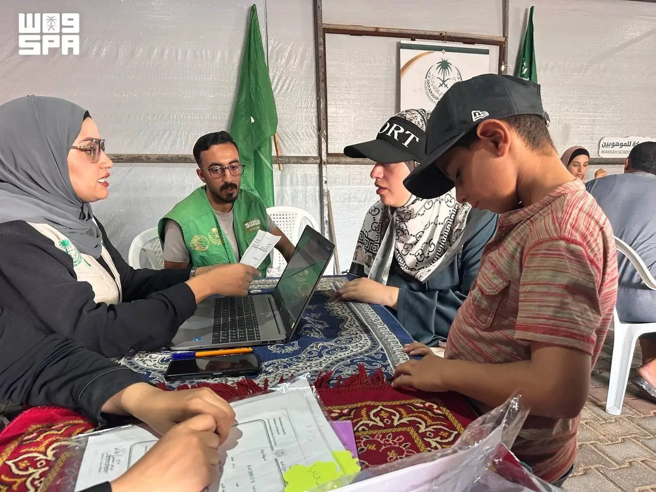Makkah School was launched to initially accommodate 1,000 boys and girls and is planned to eventually expand its capacity to 4,000 students. (SPA)