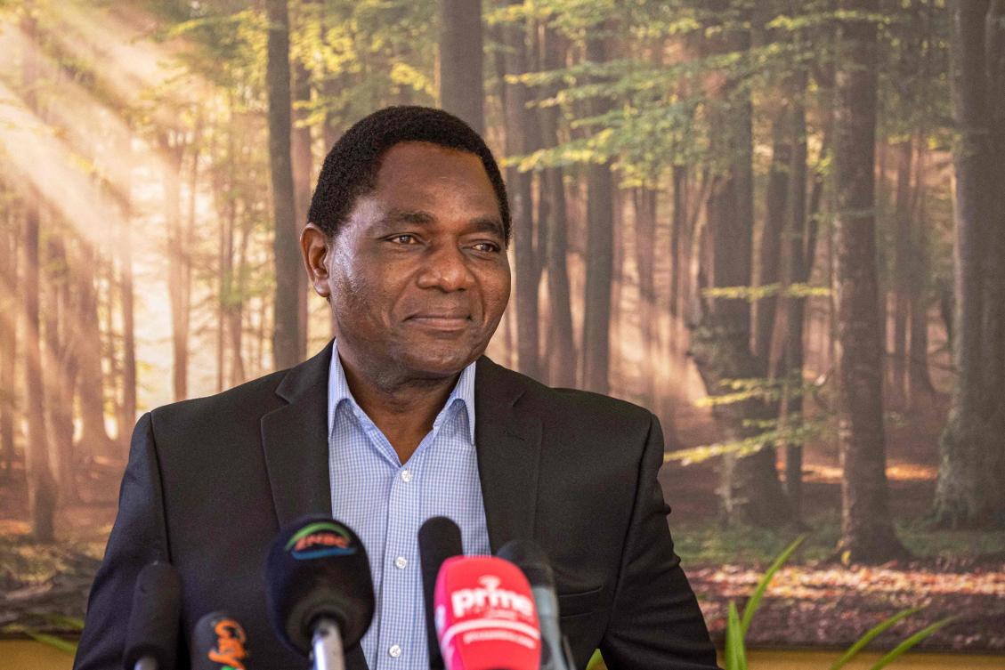 Thousands turn out as Zambia president rallies for second term