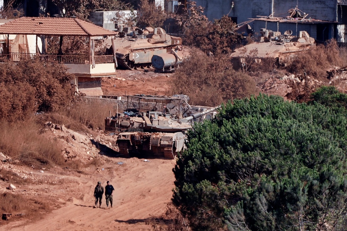 Lebanon’s state-run National News Agency said the Israeli strike targeted a vehicle in the southern city of Nabatieh, while the health ministry reported two wounded. (AFP)