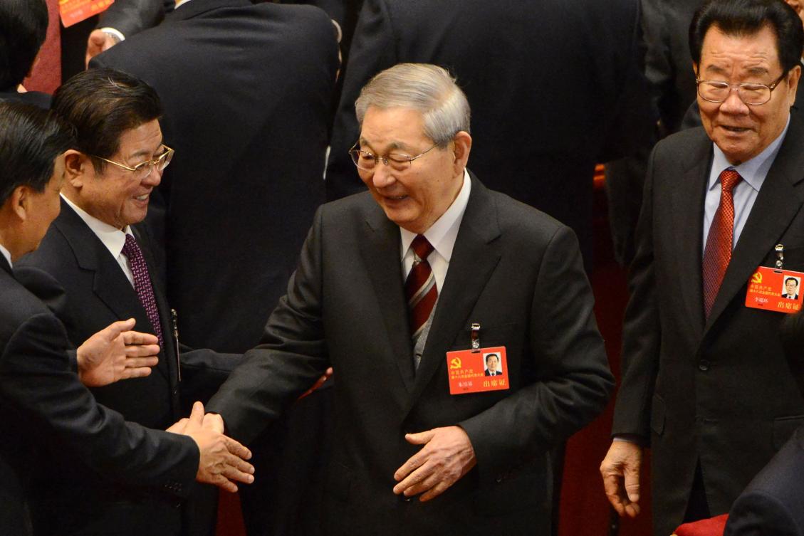 Former Chinese premier Zhu Rongji, whose market reforms helped drive China’s extraordinary economic rise, has died from illness at the age of 98, state media reported Aug. 12, 2026. (AFP)