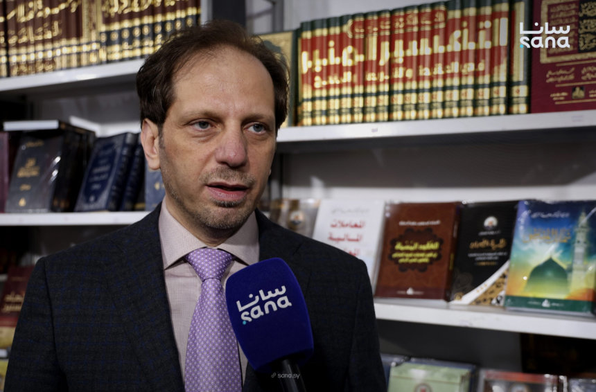 Fadel Abdulghany, executive director of the Syrian Network for Human Rights. (SANA file photo)
