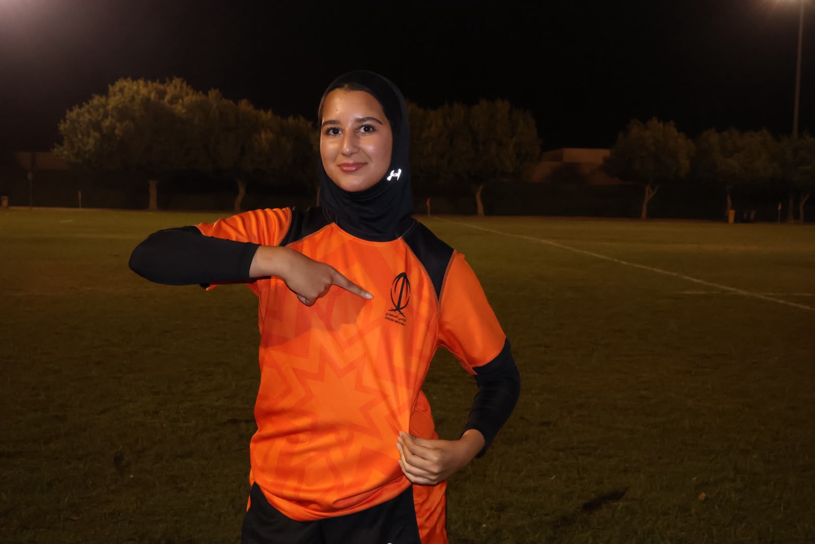 Saudi rugby player Ameera Marghalani hopes to encourage more young women to pursue opportunities in sport. (Supplied)