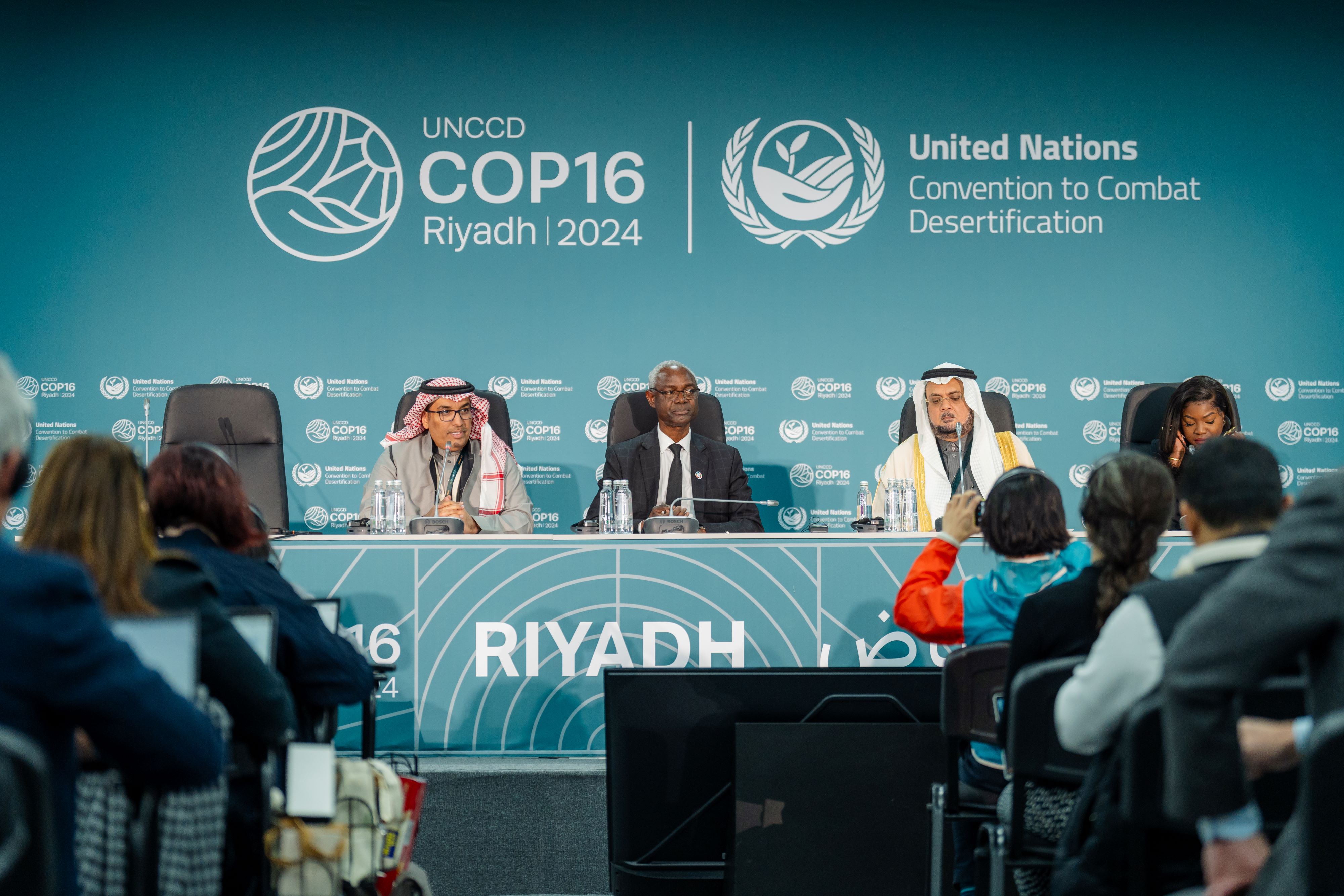 The handover follows Saudi Arabia’s hosting of COP16 in Riyadh in December 2024, which marked the first time a Middle Eastern country had presided over the UN’s primary land degradation conference. (File/UNCCD COP16)