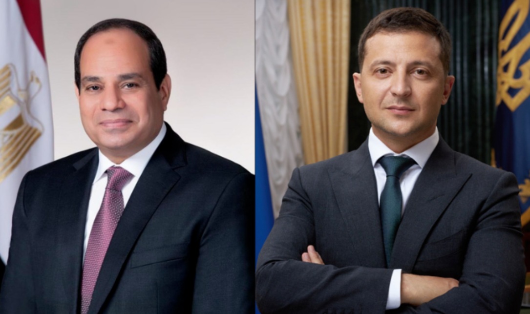 Zelensky spoke with Egypt’s El-Sisi about food security threat from Russian strikes