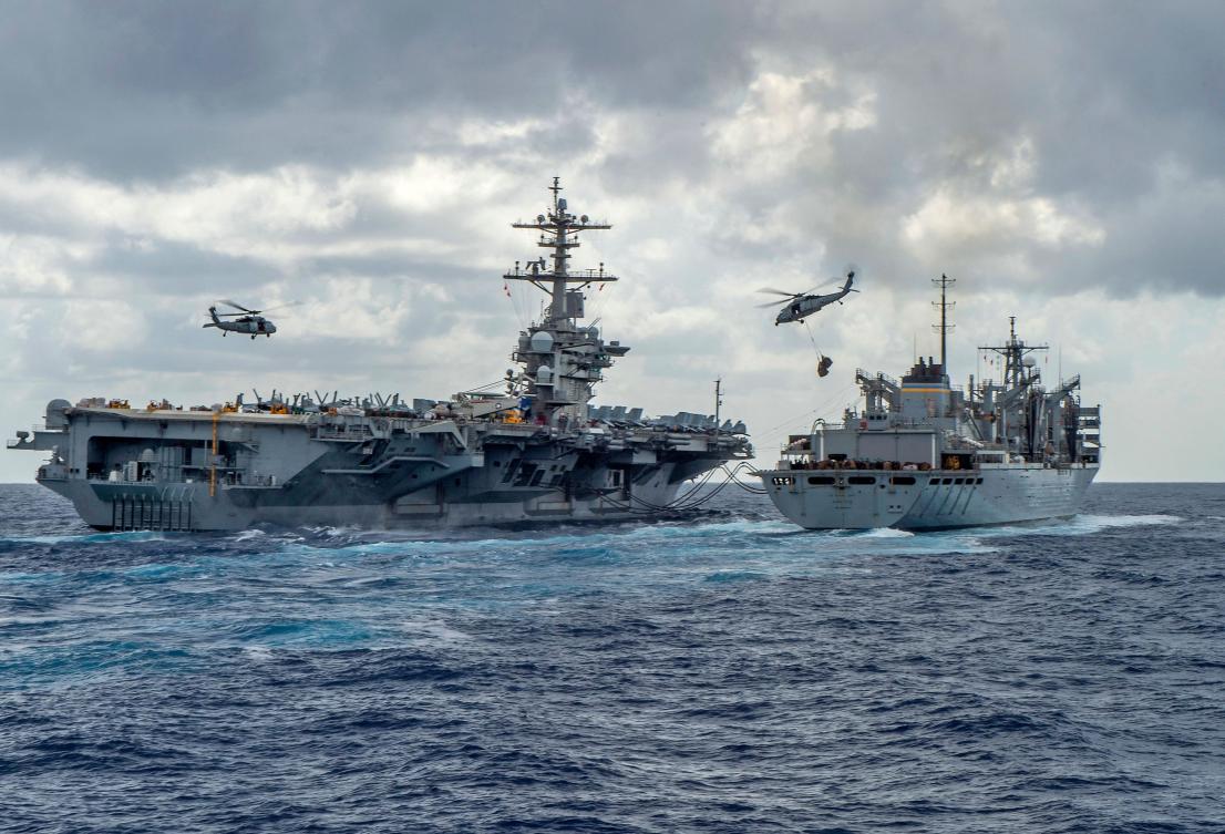 The Nimitz-class aircraft carrier USS Abraham Lincoln. (US Navy/AFP)