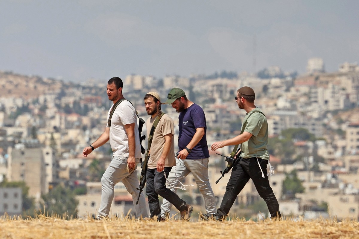 Violence against Palestinians by Israeli settlers in the West Bank has increased dramatically since the October 7, 2023 attack on Israel by Hamas from the Gaza Strip. (AFP)