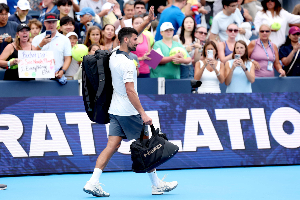 Novak Djokovic ousted from Cincinnati Open in his first match since Wimbledon