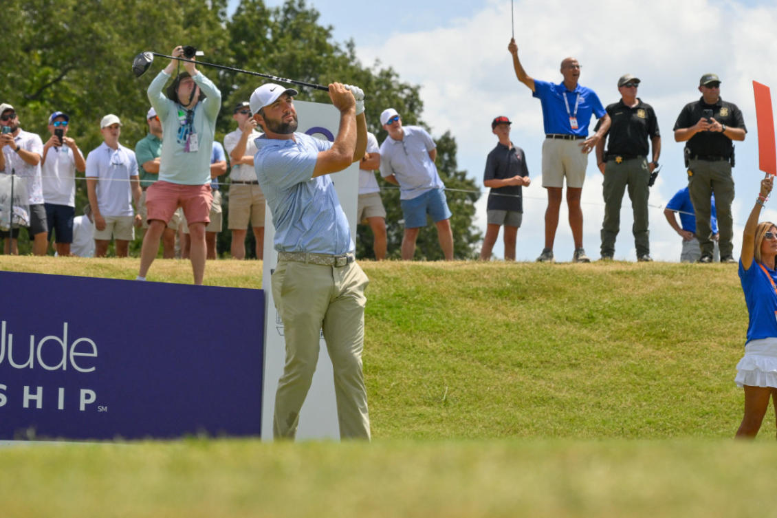 Scottie Scheffler back to his dominant self and opens PGA Tour postseason with 8-shot win