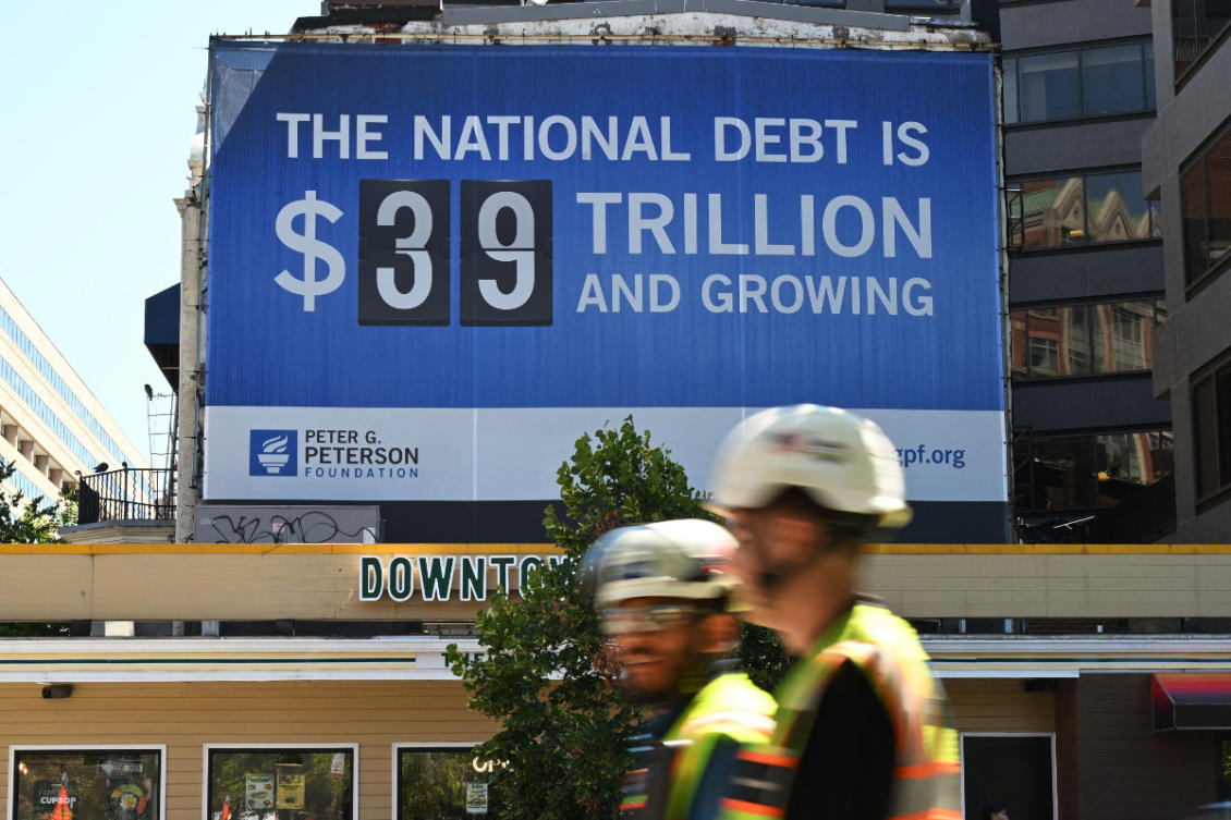 US debt crosses $40 trillion threshold after doubling under Trump and Biden