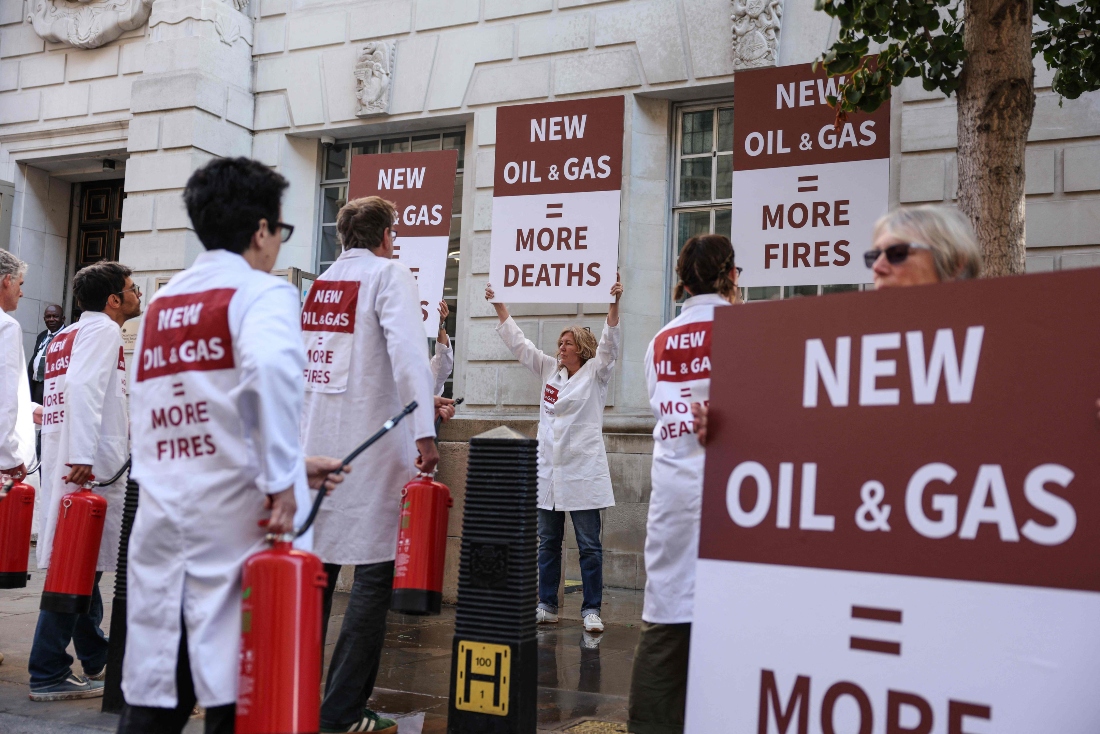 North Sea drilling tests UK government climate pledge