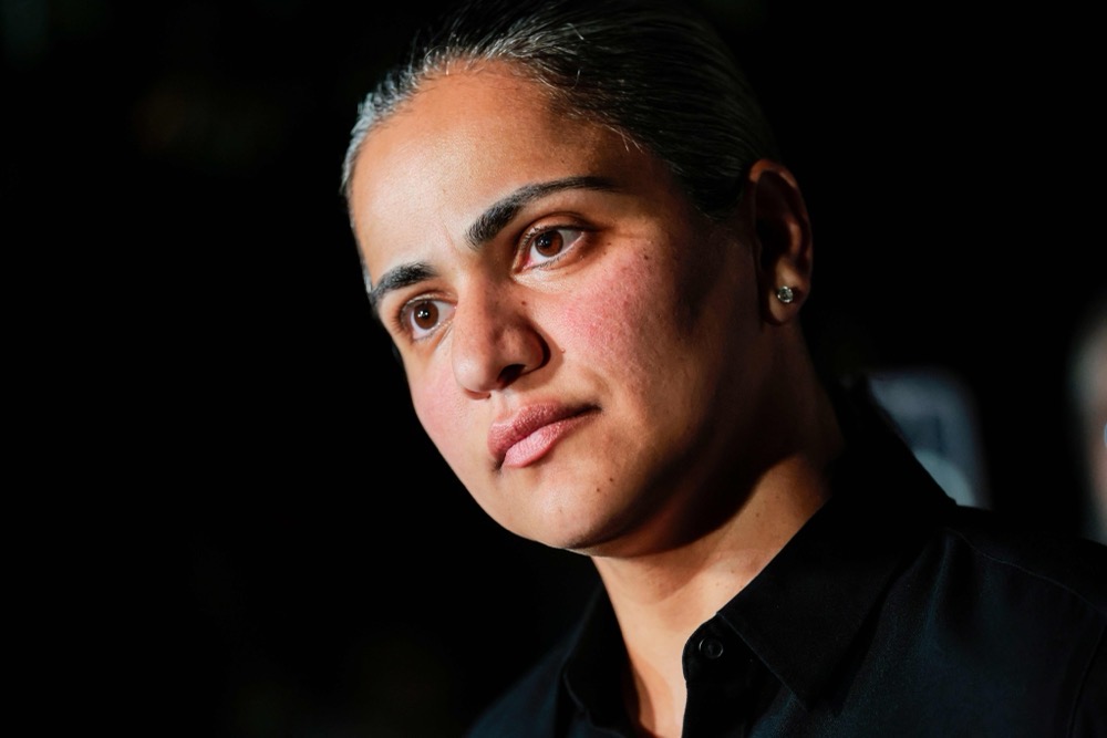 Aisha Wahab. ((Getty Images/AFP))