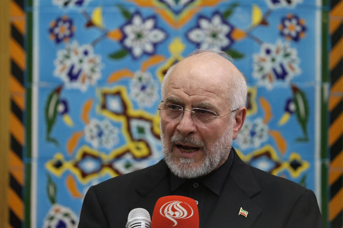 Iranian parliament speaker Mohammad Baqer Qalibaf said Iran must plan to overcome the “unjust sanctions”. (Reuters)