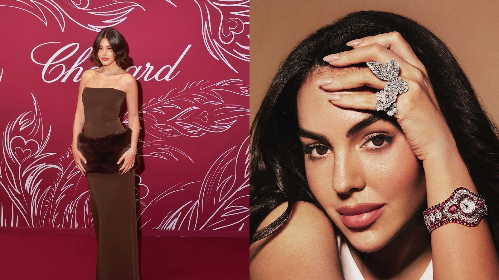 Luxury label spotlights Nour Arida, Georgina Rodriguez
