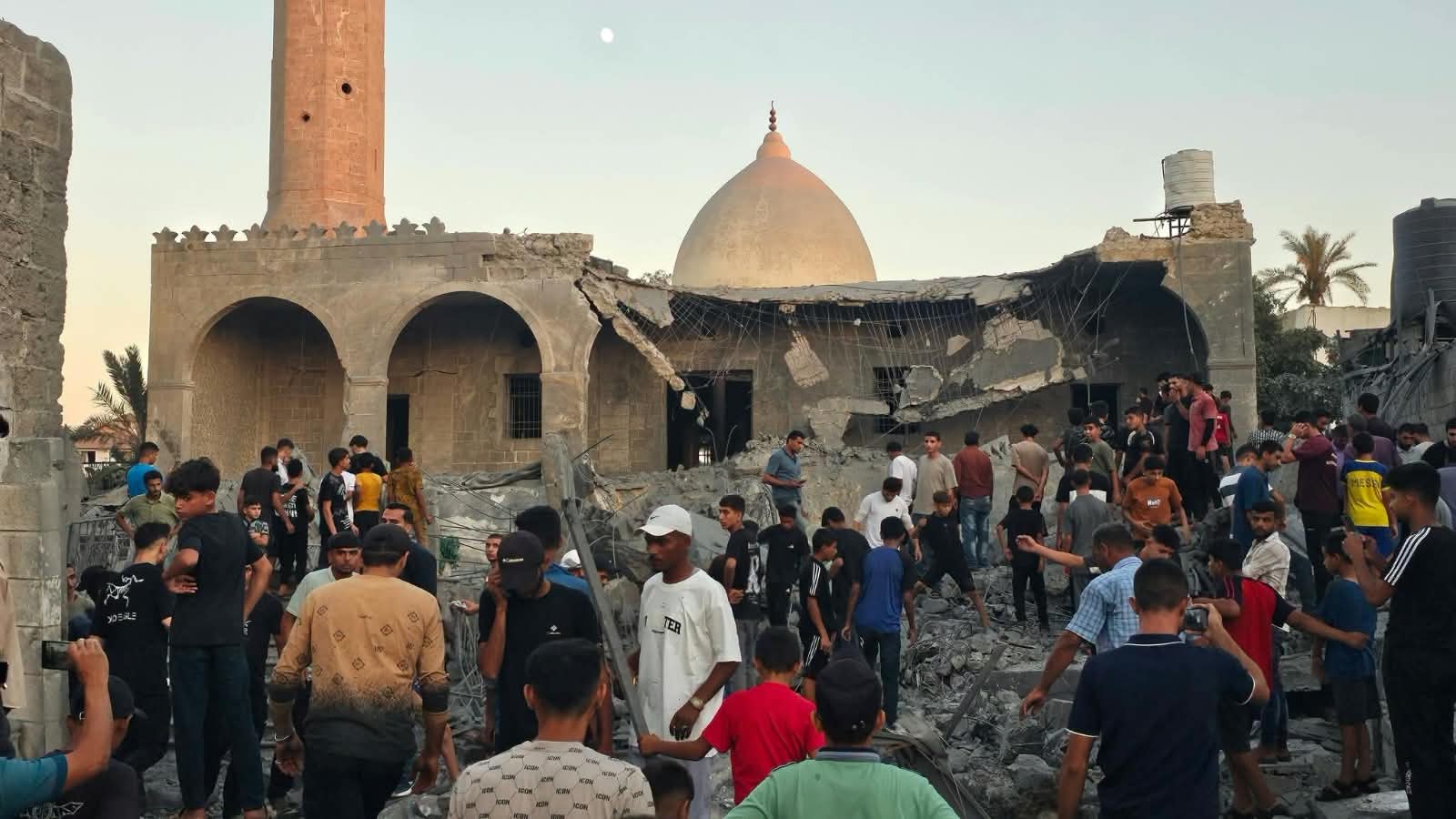 Gaza’s historic Abu Salim Mosque destroyed in Israeli strike