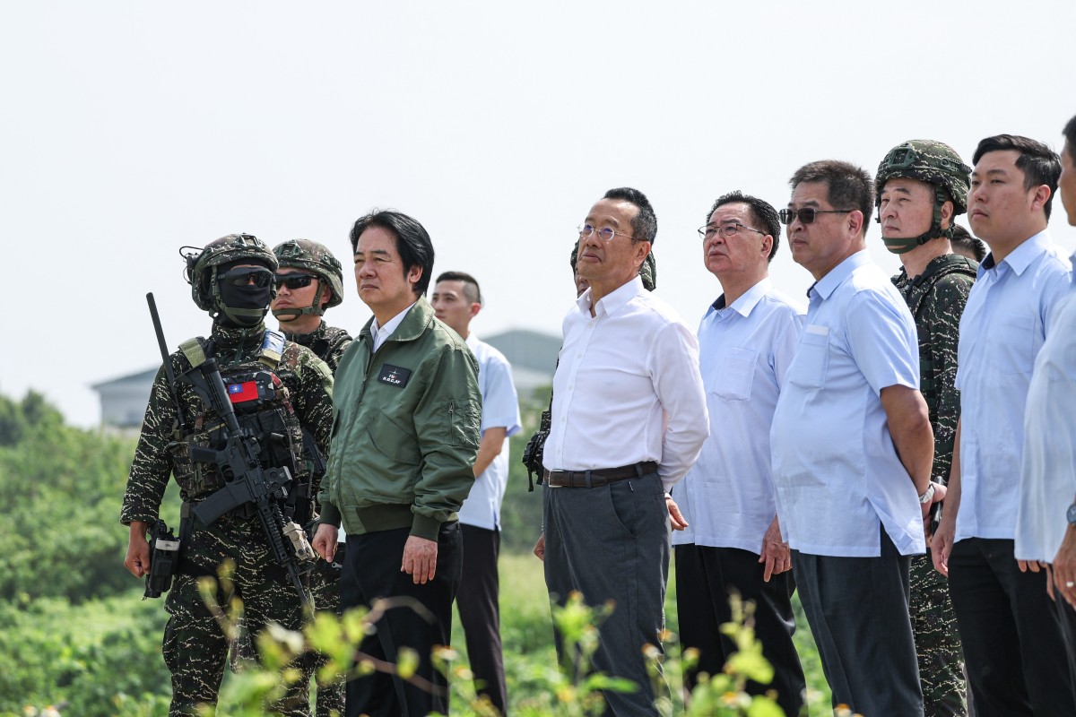 Taiwan president pushes $6.6 billion military drone bill ahead of crucial vote
