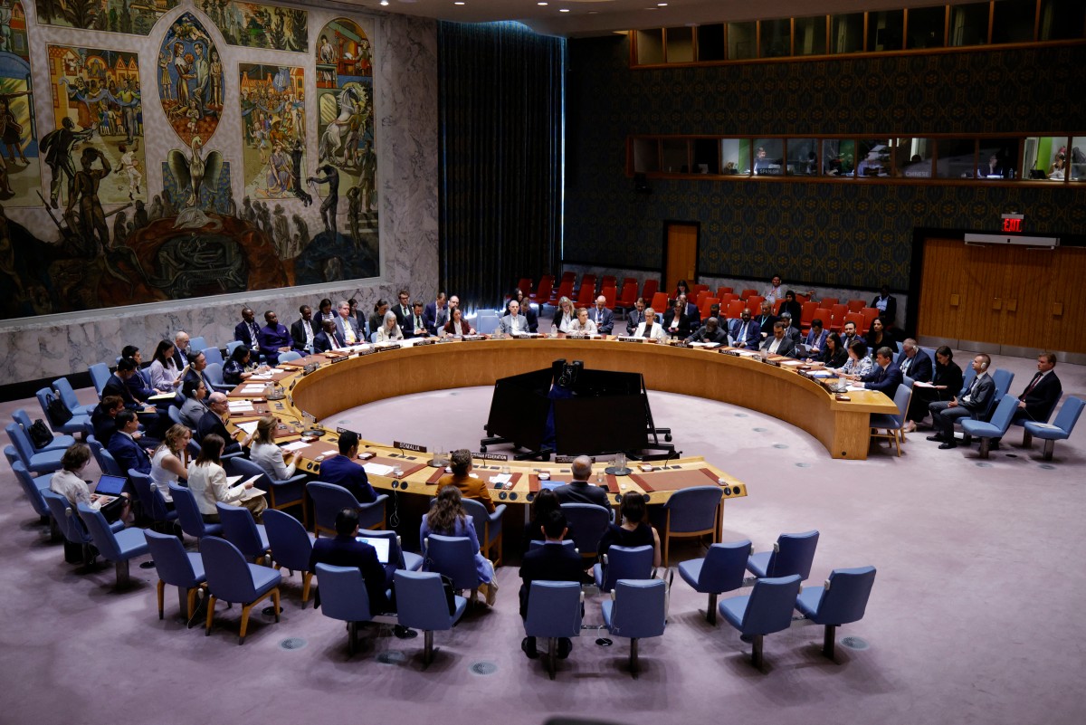 The Arab Group welcomed the Syrian government’s progress on transitional justice and the return of refugees and displaced people. (File/AFP)